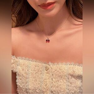 ⚠️Clearance Cherry Charm Necklace